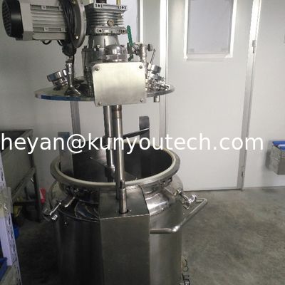 réservoir d'acier inoxydable de gélatine du Vegan 100L avec remuer la fonction et la pompe à vide