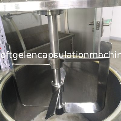 Réservoirs de mélange de gélatine d'acier inoxydable de PID avec le vide et le togther de seprater d'air