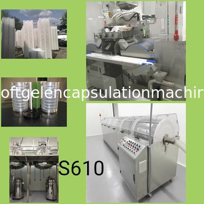 machine médicale d'encapsulation de Softgel de la large échelle 20kw avec le PLC et l'écran tactile