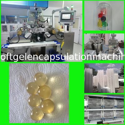machine d'encapsulation de 7rpm Ss316 Softgel pour l'huile