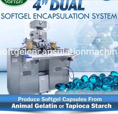 Machine molle de gélule d'encapsulation compacte grande capacité
