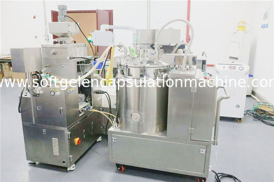 Réservoir de fonte revêtu industriel de gélatine de pression avec l'agitateur 150l - avec le système automatique de vide