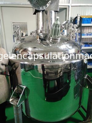 réservoir de vide de production de capsule de softgel pour la gélatine fondant, se mélangeant