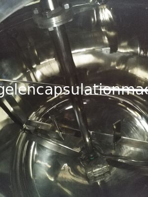 Mélangeur de mélange de couleur de navires de couleur pour Vgel et production animale de softgel de gélatine