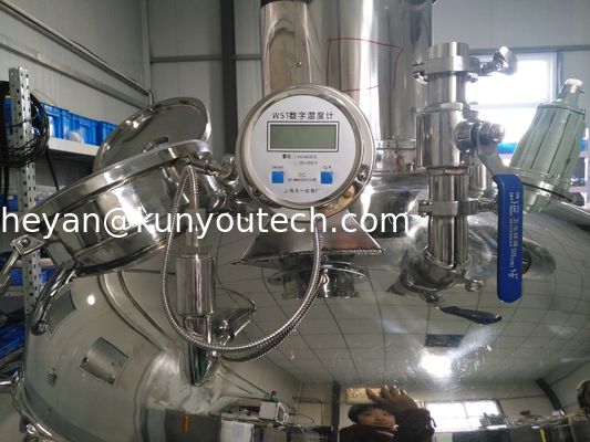 réservoir de vide de production de capsule de softgel pour la gélatine fondant, se mélangeant