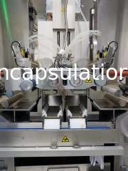 Les gélules S403 molles capsulent doucement faire la machine AVEC le convoyer en acier de Stinless