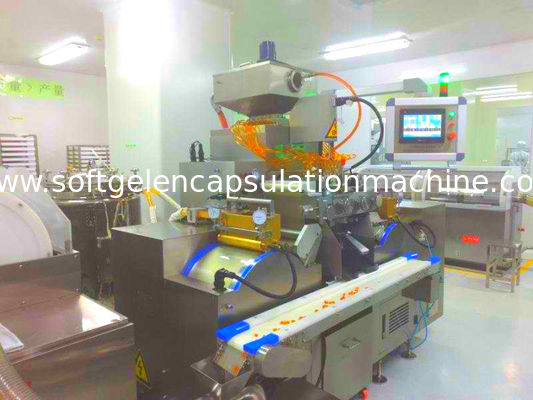Machine molle d'encapsulation de gélatine de large échelle pour le remplissage de pétrole et de pâte dans la capsule