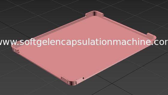 Plateaux de séchage en plastique 5cm de ce fond plat d'abs de pp dans le séchage de capsule
