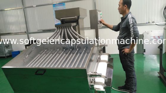 Taille et forme de trieuse de capsule de Softgel avec la distance réglable de rouleau