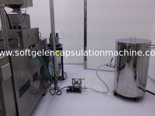 Chaîne de production de R&amp;D Softgel pour l'huile de poisson de forme ou la vitamine oblongue ovale Softgel