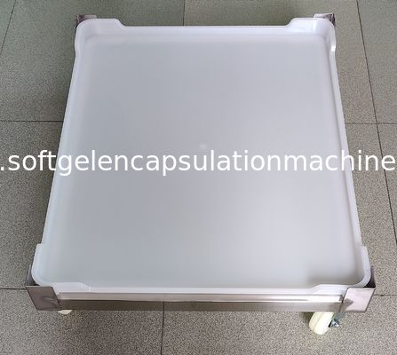Plateaux de séchage en plastique 5cm de ce fond plat d'abs de pp dans le séchage de capsule