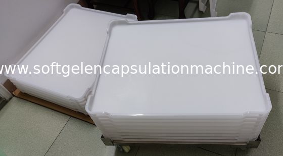 Plateaux de séchage en plastique de la CE 5cm de PPE de fond plat d'ABS de pp pour le séchage de capsule