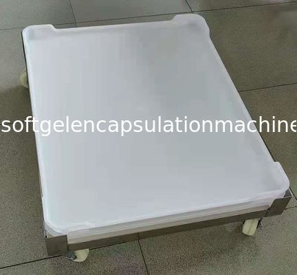 Plateaux de séchage en plastique de PPE ISO9001 75 * 55 * 5cm pour la sucrerie de capsule