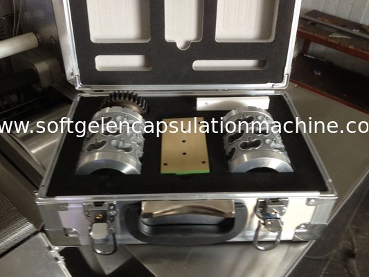 Petit ensemble complet de petit pain de matrice de Softgel d'alliage d'aluminium de moule de capsule de machine