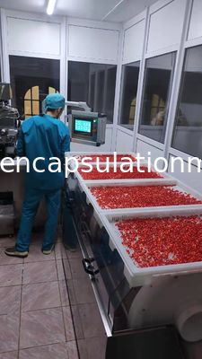 Contrôle de PLC de machine d'encapsulation du certificat 5rpm Softgel de la CE